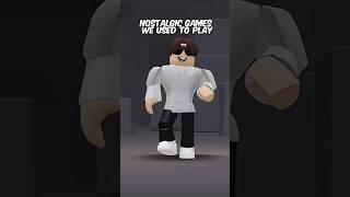 Nostalgic Roblox Games We Used To Play #shorts #robloxshorts #nostalgic