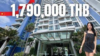 The Cliff Residence Condo for  Sale / Partly Pattaya Sea View and Mountain View