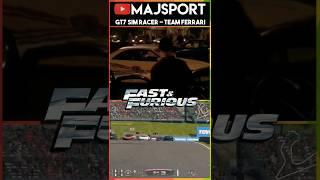 Streets closed pizza boy #fastandfurious #gt7 #ps5 #majsport #funny #ytshorts #fanatec