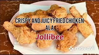 Crispy and Juicy Fried Chicken