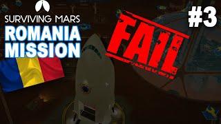 One small mistake led to game over on Difficulty 290%  ! DLC Surviving Mars Romania mission sponsor