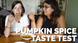 Pumpkin Spice Taste Test | Two Market Girls