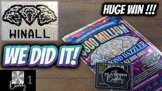 HUGE WIN!!WE FOUND THE TRIPLE DIAMOND! Unreal Profit Session! Ohio Lottery Scratch Off Tickets