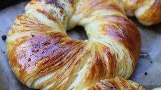 Super Simple Extra Soft Puff Pastry Brioche‼ ️