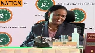 JSC has treated me kindly throughout the interview: Justice Martha Koome