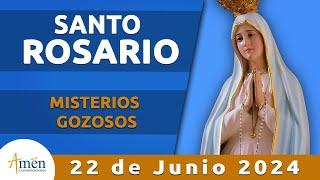 Santo Rosario Hoy Sábado 22 Junio 2024 l Padre Carlos Yepes l Misterios Gozosos