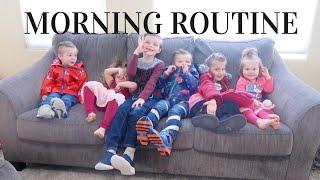 MORNING ROUTINE WITH 6 KIDS