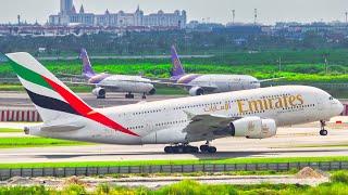 20 MINS LANDINGS & TAKEOFFS at BKK | 4K | Close Up Plane Spotting at Bangkok Suvarnabhumi (2022)