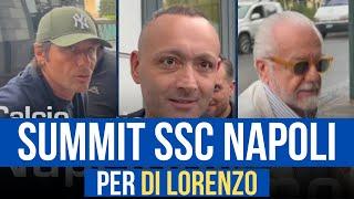 SUMMIT SSC NAPOLI  Conte, De Laurentiis e Giuffredi: ecco cos'è successo