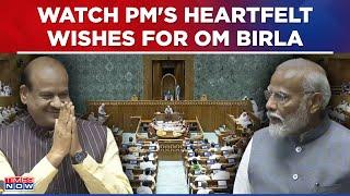 OM Birla Retains LS Speaker Post: Congratulating Birla, PM Modi Calls Last Tenure 'Golden Period'