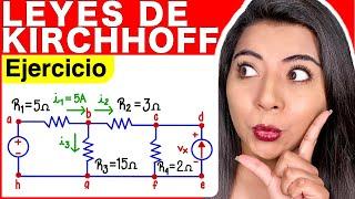 LEY DE VOLTAJES DE KIRCHHOFF - Ejercicio #2 Leyes de Kirchhoff