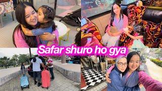 Safar shuro ho gya | new hair colour | Sitara Yaseen vlog