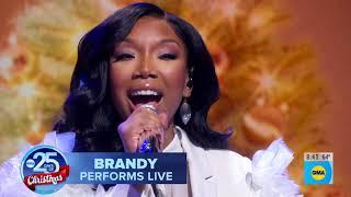 Brandy - Someday at Christmas (Stevie Wonder) - Best Audio - Good Morning America - Dec 22, 2023