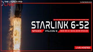 LIVE! SpaceX Starlink 6-52 Launch