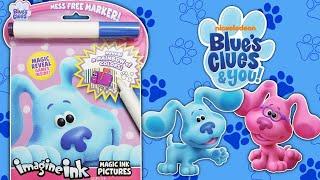 Blue's Clues & You Imagine Ink Coloring & Activity Book | Coloring Fun with Mess-Free Marker