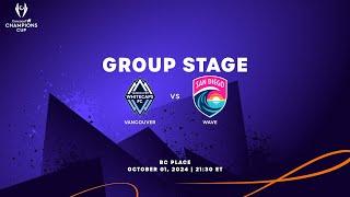 Vancouver vs Wave | 2024/25 Concacaf W Champions Cup