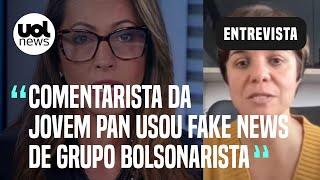 Vera Magalhães: Comentarista da Jovem Pan colheu fake news sobre debate em submundo bolsonarista