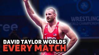 Every David Taylor Match At 2024 World Championships