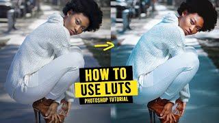 How to Install and Use LUTs in Photoshop | Color Grading Tutorial