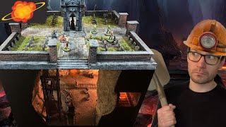 How to make mine terrain for D&D and other tabletop games.