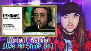 Drummer reacts to "Instant Karma! (We All Shine On)" by John Lennon