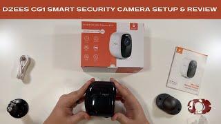 DZEES CG1 Smart Security Camera Setup & Review