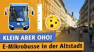 Für mehr Barrierefreiheit!️ Elektro-Mikrobusse in Münchens Innenstadt 