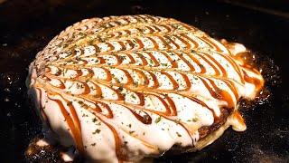 더블치즈 삼겹살 오코노미야끼, 신촌 연세대 오꼬노미야끼 맛집 야바이, Double Cheese Bacon Okonomiyaki / 길거리 음식 / Korean Street Food