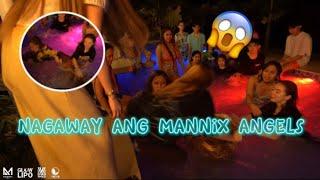 INAWAY NILA ANG MARIE TWINS SABBY HINULOG SA POOL|MANNIXFAM