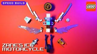 LEGO NINJAGO | Zane's Ice Motorcycle | 71816 | Dragons rising | Speed Build ASMR