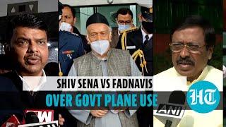 Maharashtra guv plane row: Fadnavis calls it ‘black chapter’, Shiv Sena replies