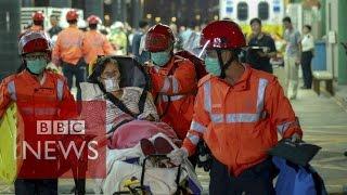 Hong Kong ferry incident leaves scores injured - BBC News