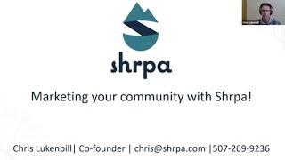 Engage your community with Shrpa!