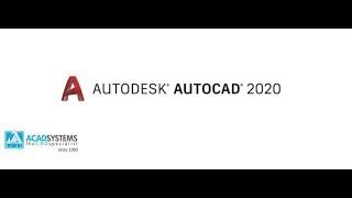 Acad Systems AutoCAD 2020 New Features