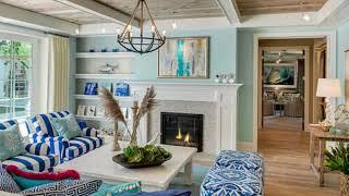 50+ Comfy Coastal Living Room Decorating Ideas