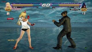 TEKKEN 7 LuckyEevee (Lili) vs The GreyF0X (Jin)