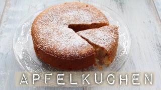 LOW CARB REZEPT: Einfacher Apfelkuchen - schnell selbstgemacht | Fitness-Dessert.de