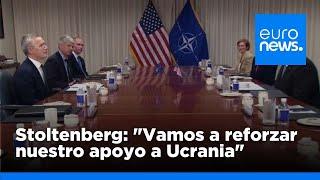 Jens Soltenberg, jefe de la OTAN, antes de la cumbre: "Vamos a reforzar nuestro apoyo a Ucrania"