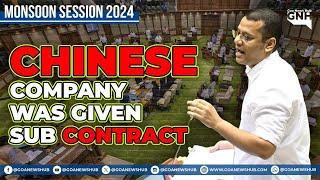 CHINESE COMPANY WAS GIVEN SUB CONTRACT