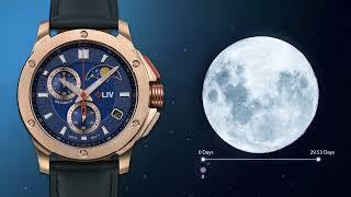How Our Moonphase Chronograph Works | LIV Watches