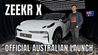 ZEEKR X Australia Walkaround and Official Launch in Sydney Aug 2024