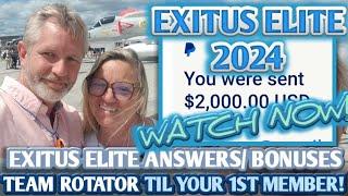 EXITUS ELITE 2024 AND THE ANSWERS! TO EXITUS ELITE!