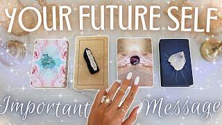 Your FUTURE SELF Has An IMPORTANT Message For You... • PICK A CARD •