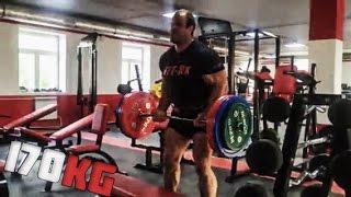 Denis Cyplenkov 170 KG  BICEPS CURL World Record (Денис Цыпленков)