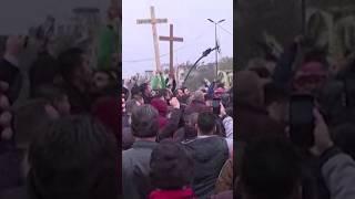 Syrians Protest Against Christmas Tree Burning, Demand Christian Rights | AQ1J