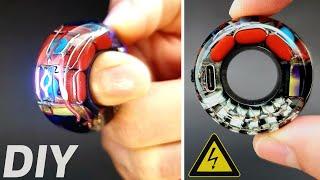 Taser Ring ! DIY Electric 400kv High Voltage Generator (lighter)