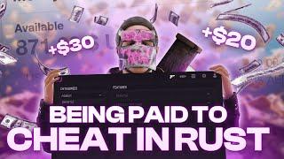 I got PAID to CHEAT in RUST