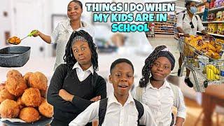 THINGS I DO WHEN MY KIDS ARE IN SCHOOL | IT STARTED GREAT UNTILL...