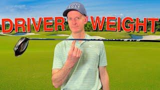How to Weight Your Driver for Best Results / Counterbalance vs Head Weight vs Both