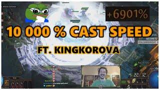 [PoE] Stream Highlights #478 - 10 000%+ cast speed ft. KingKorova